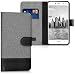 Produktbild kwmobile Huawei Y6 (2017) Hülle - Kunstleder Wallet Case für Huawei Y6 (2017) mit Kartenfächern und Stand