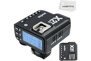 Godox X2T-S TTL 2.4G Wireless Flash Trigger for Sony, Bluetooth Connection, 1/8000s HSS, TCM Function, 5 Separate Group Buttons, 3 Function Button for Quick Setting for Sony Camera