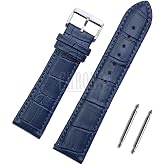 Lacivert Kroko Saat Kordonu 18-20-22-24mm Kayış