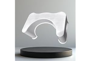 SEVEN4-UK Squatting Toilet Stool 7 inch Non-Slip Bathroom Step Relieves Constipation, Bloating,Aligns the Colon for Faster, Easier Relief,Proper Posture Healthier Results (WHITE), (3COLR-SQTY)