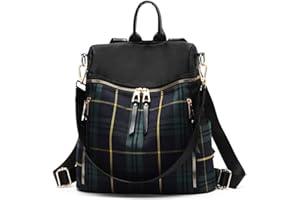 zhongningyifeng Women Backpack Purse Waterproof Nylon Rucksack Lightweight Fashion Casual Travel Ladies Shoulder Bag Daypack