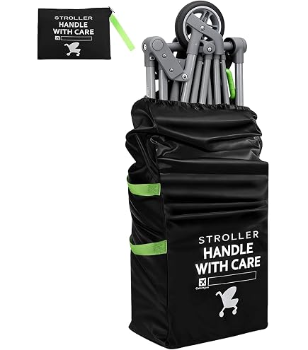Extra Groe Kinderwagen Transporttasche Fr Flugzeug  Mit Schultergurt,  Gepckanhnger & Wasserdicht, Faltbare Schutztasche Fr Buggy,  Doppelkinderwagen & Autositz