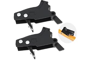 ARMYJY Ersättande spakutlösning, svart plastmonteringsfäste designad för DeWalt för DE7023, DE7033, DE7025, DWX723, DW7231, D