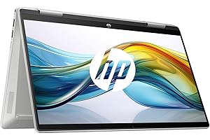 HP Pavilion x360 14-ek1031ns - Ordenador portátil de 14" Full HD (Intel Core i7-1355U, 16GB RAM, 512GB SSD, Intel Iris Xe Graphics, Windows 11 Home) Silver - Teclado QWERTY Español
