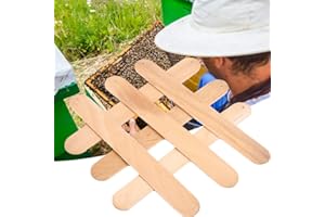 aqxreight Bee Wax-moth Larva Killer Treatment Tools Wood Strips Control Beekeeping for Beekeeper Scene