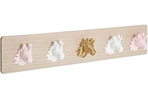 ATMOSPHERA CREATEUR D'INTERIEUR Aucune Perchero Infantil Unicornio 5 Ganchos