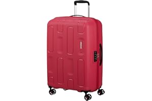American Tourister Ellipso - Spinner M, Valigia, 68 cm, 64 L, Rosa (Pink Flash)