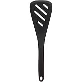 Set Di 3 Spatole In Silicone Con Anima In Acciaio - Resistenti Al Calore, Antiaderenti, Ergonomiche - Colore Nero - 6