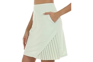 MoFiz Falda Pantalon Mujer Plisadas Deportivos Golf Tenis Verano Skirt con Bolsillos