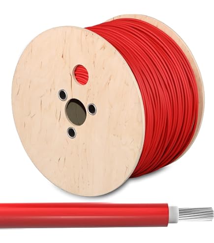 Solarkabel 6mm² Schwarz 10m – PV Leitung Für Photovoltaik Bis 1,5kV DC