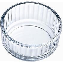 Pyrex 169B Stampo sufflè o ciotolina cm. 10 in Vetro, Trasparente ...