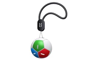 UGREEN FineTrack2 Tracker Tag, Bluetooth Tracker for Apple- Red Blue Green | Football-shaped Bluetooth tracker with Apple Find My support, IP68 waterproof design and 7-year battery life for keys, bags