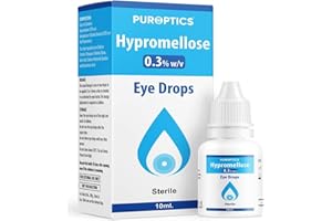 Puroptics Hypromellose 0.3% Eye Drops for Dry Eyes - Itchy Eye Drops Treatment to Refresh and Relieve Tired & Dry Eyes | Lubricating Eye Drops for Irritated Itchy Dry Eyes (1)