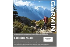 Garmin Garmin France V6 Pro, Hele Lands, Microsd™/SD™ Card Topo Card, unisex, per adulti, nero, Micro SD EU
