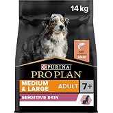 Pro Plan Medium Large Somonlu Kuru K&ouml;pek Maması, Yetişkin 7+ Yaş, 14 kg