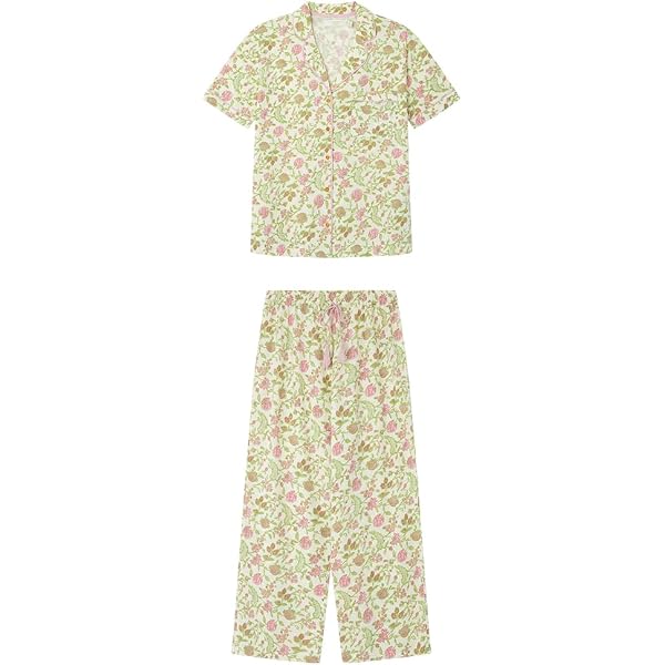 Women'secret Pigiama Capri Multilicense Smiley - Bianco - Taglia L Donna