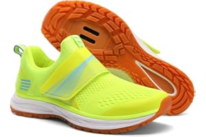 Pairobin Cycling Shoes Women's Indoor Cycling Shoes - Outdoor Cycling Shoes Comfortable and Breathable - Compatible with SPD Cleats