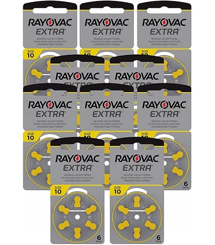 260 Batterie Per Apparecchi Acustici Rayovac Extra 10. - 10 Blister Da 8 E 30 Blister Da 6 Pile - Foto 2