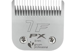 Groom Professional Pro X Scherkopf für Hundepflege - Abnehmbare Scherkopf - Gehärteter Stahl - Hervorragende Verschleißfestigkeit und hervorragende Schnittleistung - Ersatzklinge - 7F
