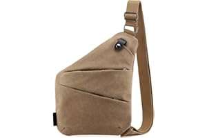 Ovecat Bandolera, cruzada al hombro, por el pecho o la espalda, mochila antirrobo, para hombre y mujer
