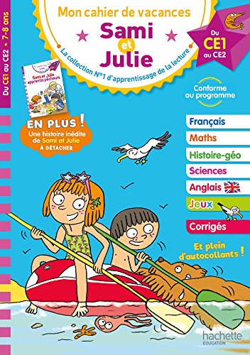 Télécharger Cahier de vacances Sami et Julie Du CE1 au CE2 PDF