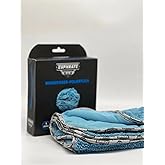 Euphrate Mikrofiber Oto Kurulama ve Temizlik Germany Tank Bezi 75x55 cm. Renk: Mavi 750 GSM