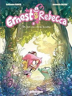 jaquette livre Ernest & Rebecca - tome 8 - Un jour pas comme les autres