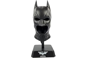 Eaglemoss Collections DC Comics - Réplica de Batman Cowl (The Dark Knight) - Museo de películas de Batman