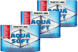 Thetford 3 x Papel higiénico para camping Aqua Soft