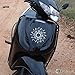 WallDesign Indian Bike Stickers Vaastu Sun - Silver Colour Reflective Vinyl RS.99.00