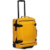 KADVA Lazio Travel Suitcase with Wheels 44|74|102 Litres Soft Exterior Hand Luggage with 2 Wheels Large Suitcase Structure We