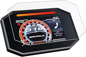 Speedo Angels Cruscotto Proteggi Schermo per MV AGUSTA BRUTALE 1000 RR/SERIE ORO (2020-) 2 x Ultra Trasparente