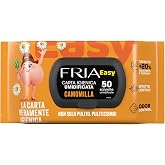Fria Easy Wet Toilet Paper, 50 Wipes