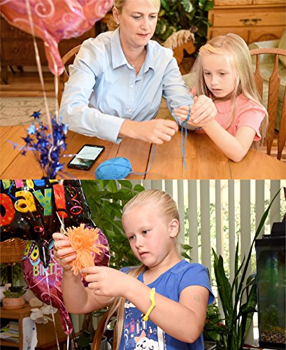 Premium-Garn Pack – 8x30g Acryl Regenbogen Farben Garnstränge – je 60 m lang – ausgezeichnet für kleine und Kinder Garnprojekte, Basteln, Stricken, Häkeln und vieles mehr – Gratis Geschenke – 2 Häkelnadeln , 2 Webnadeln – Qualitativ hochwertige Ware von MiraHandcrafts - 5