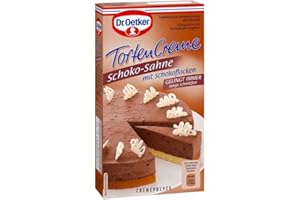 Dr. Oetker Tortencreme Schoko Sahne, 170 g