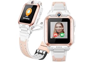 imoo Z7 Smartwatch Kinder mit GPS und Telefon Kinder Smartwatch mit SIM Karte Smart Watch Jungen mit 4G Anrufe Kids Schwimmen Watch Phone, Flip-Dual-Kamera,14-Tage-Verlauf,4 Sportmodi,Kinderuhr (Weiß)