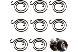 CYUaoao Türgriff-Federn 20 Stück Rückholfedern Torsionsfeder Sperren Reparatur von Türgriffen Eisenn Bronze Außendurchmesser-32mm für Hause Hotel Restaurant Türdrücker Türklinke