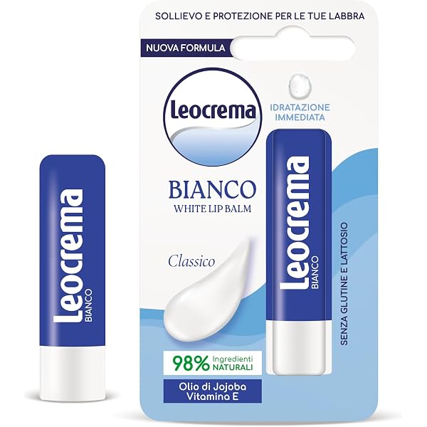 Leocrema Burrocacao Lippenbalsam – Mit Argan, Pflanzlich, Matt Beige, Pflegend & Reparierend
