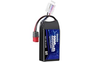 URGENEX 3S Lipo Akku 11.1V 2200mAh Upgrade Accessories for RC Car 50C High Discharge Rate RC Batteries with T Plug (1PCS)
