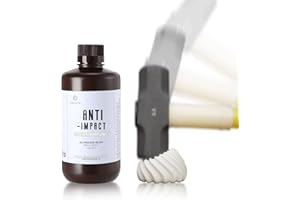 RI RESIONE RESIONE Schlagfestes, hochfestes Harz mit geringer Wasseraufnahme, Nylon-ähnliches, langanhaltendes, nicht sprödes Harz zum Bedrucken von aufschnappbaren oder beweglichen Teilen(Weißgrau 1kg)