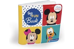 Clementoni - Mi Libro Divertido Disney Baby Libro Infantil bebé a Partir de 6 Meses (17720)