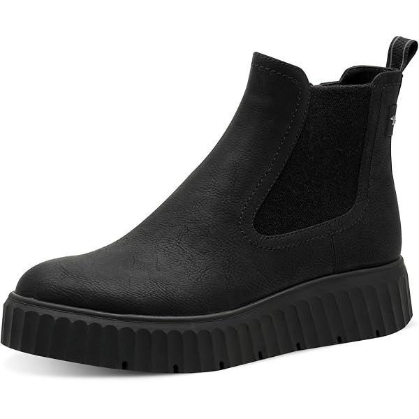Bottines Chelsea Femme Rieker Y6151 – Noir Avec Doublure Chaude – Semelle Antidérapante – Taille Normale (Weite F 1/2) - 11
