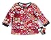 Sigikid Baby Girls Langarmshirt, Baby Long Sleeve Top, Multicoloured (mehrfarbig M), 6-9 Months (Manufacturer size: 74)