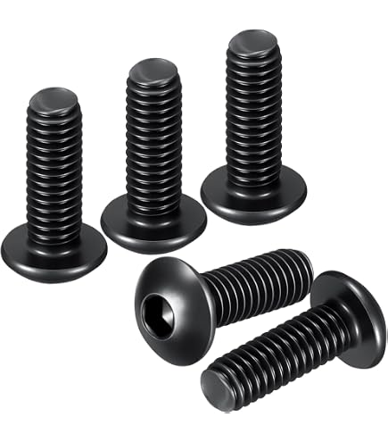 Lexar Industrial 150pc M8-1.25 X 20mm Socket Head Cap Screws - 12.9 Grade Steel, Plain Finish