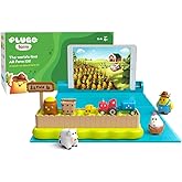 PlayShifu Educational Farm Toys - Plugo Farm (Kit + App) Interactive Educational Toy with Farm Animals & Barn | Build & Grow 