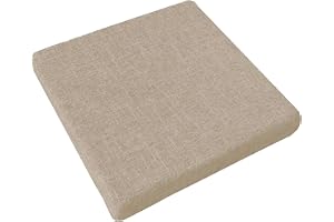 Stolskuddar – 30x30cm, 35x35cm, 40x40cm, 45x45cm, halkskyddade, mjuka fyrkantiga sittdynor för matstolar, trädgårdsstolar, ko