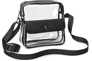 SPEEDEVE bolso bandolera transparente impermeable para mujer