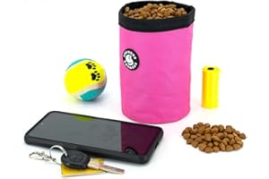 COOWONE Leckerli Tasche Klein Futterbeutel Hunde Hundetraining Leckerlitasche für Hunde Leckerlibeutel Leckerlibeutel für Hunde Futterbeutel Hunde Zubehör Hunde Leckerlitasche Hundehalter Outdoor-Ausrüstung