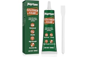 Nayrmaer Leather Glue Extra Strong, 30ml Leather Repair Glue for Sofa Repair, Leather Craft and Flexible DIY etc.