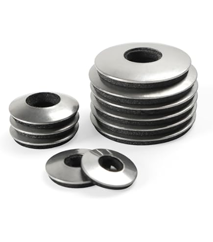 EPDM-afdichtringen met neopreen coating van roestvrij staal